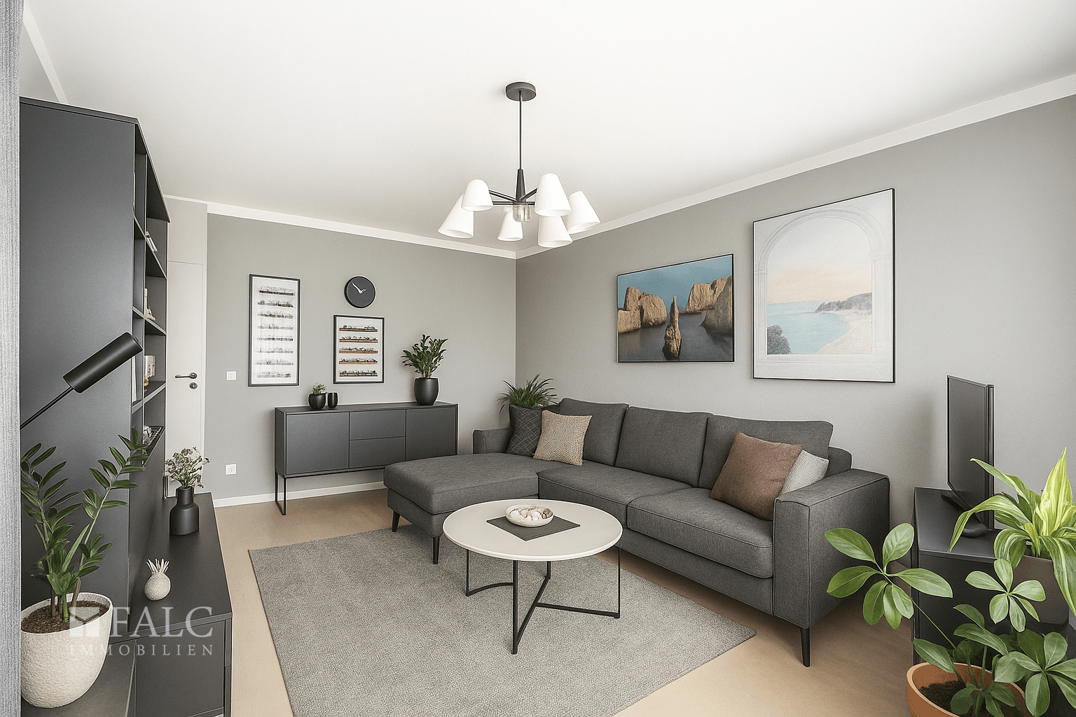 Einrichtungsbeispiel Wohnen